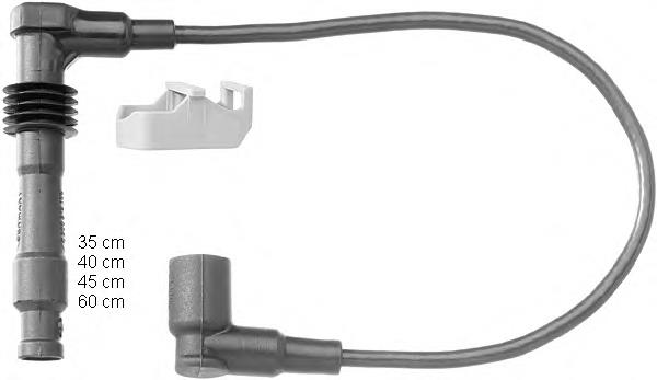 766 NGK Fios de alta voltagem, kit