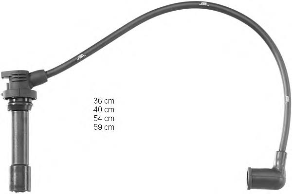 Fios de alta voltagem, kit 530098 Maxgear