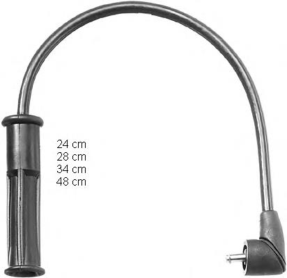 Compre ZEF1128 Beru Fios de alta voltagem, kit