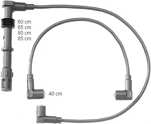 Compre ENT910241 Engitech Fios de alta voltagem, kit