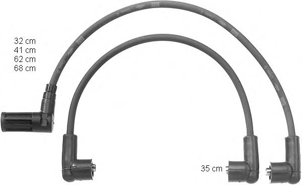 Compre 346508 VALEO Fios de alta voltagem, kit