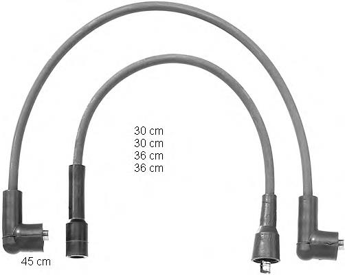 Fios de alta voltagem, kit FAE 83580 preço, a partir de 15,48 USD