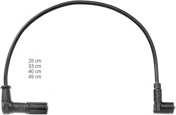 Fios de alta voltagem, kit 83720 FAE
