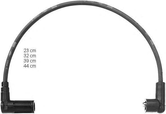 Fios de alta voltagem, kit NGK 8205