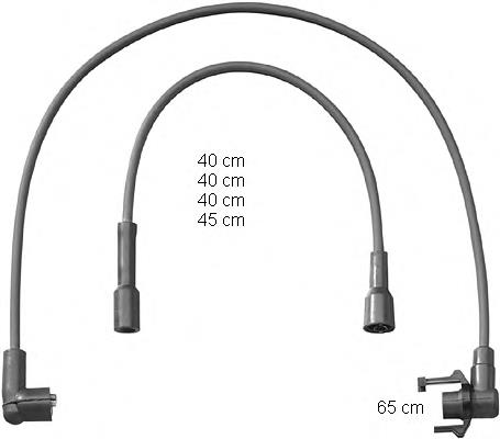 Fios de alta voltagem, kit FAE 83220 preço, a partir de 17,85 USD