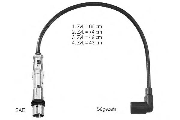 Fios de alta voltagem, kit Champion CLS081 preço, a partir de 69,10 USD