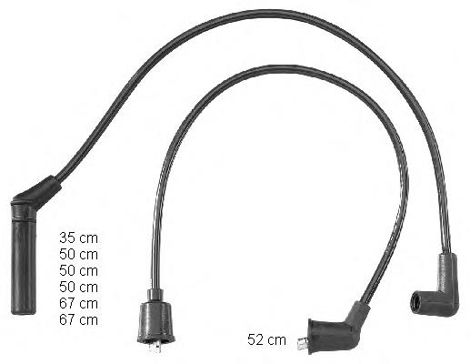 Compre IC909 Japan Parts Fios de alta voltagem, kit