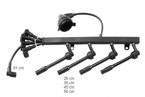 Compre 12121310008 BMW Fios de alta voltagem, kit