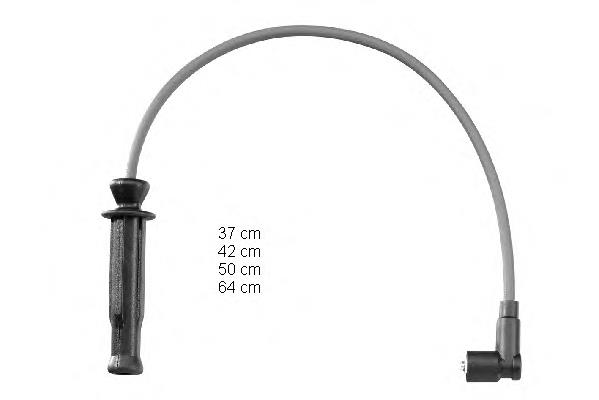 Fios de alta voltagem, kit NGK 8297