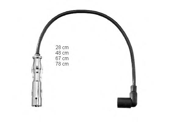 Compre 134793 Huco Fios de alta voltagem, kit