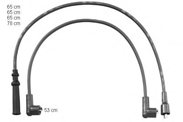 Fios de alta voltagem, kit NGK 8891