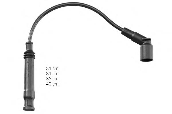 Compre 551 NGK Fios de alta voltagem, kit