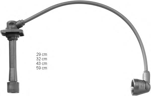 Fios de alta voltagem, kit Beru ZEF1252 preço, a partir de 16,49 USD