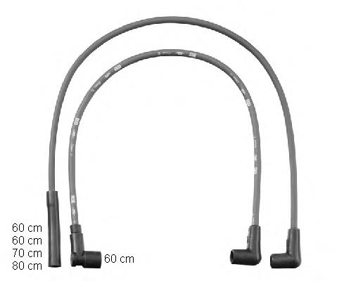 Compre 616 NGK Fios de alta voltagem, kit