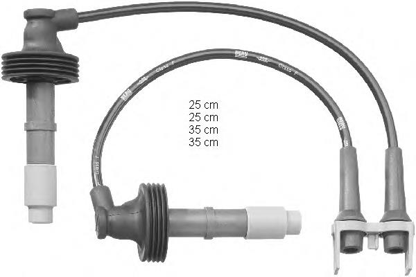 Compre 1275284 Renault (RVI) Fios de alta voltagem, kit