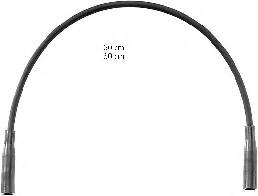 Fios de alta voltagem, kit NGK 6025