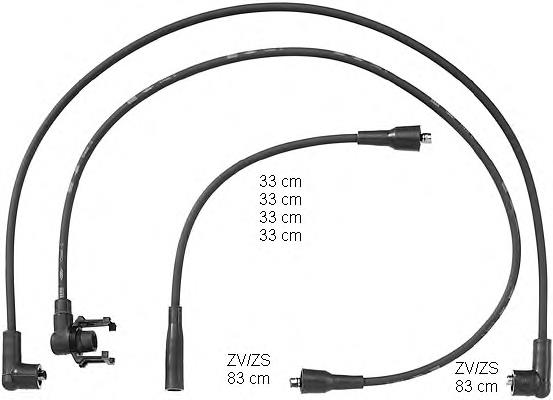 Fios de alta voltagem, kit Ford 1202518 preço, a partir de 9,79 USD