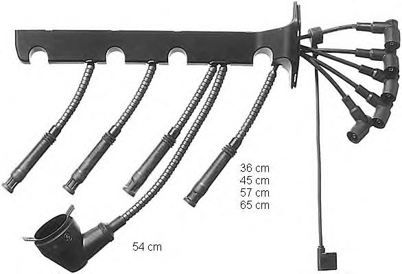 Fios de alta voltagem, kit BMW 12121734098 preço, a partir de 143,19 USD