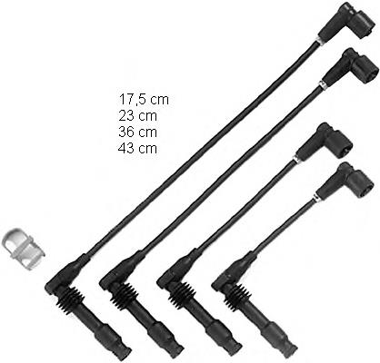Fios de alta voltagem, kit 11E0006JPN JPN