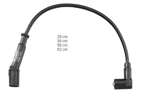 Fios de alta voltagem, kit 2572 NGK