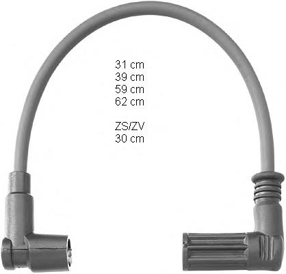 Compre 645 NGK Fios de alta voltagem, kit