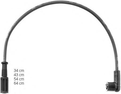 Fios de alta voltagem, kit FAE 85280