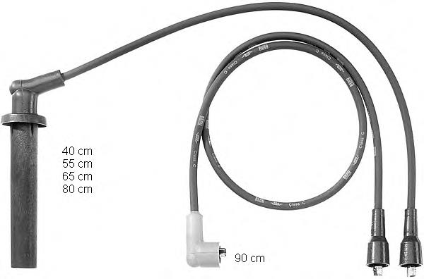CLS223 Champion Fios de alta voltagem, kit