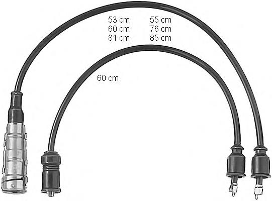 CLS200 Champion Fios de alta voltagem, kit