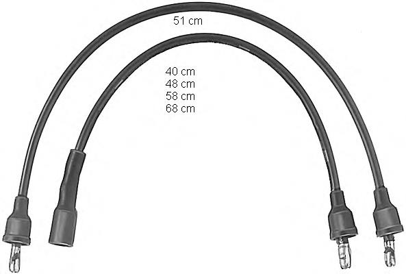 Fios de alta voltagem, kit NGK 772 preço, a partir de 25,53 USD