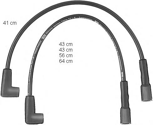 Compre 778 NGK Fios de alta voltagem, kit