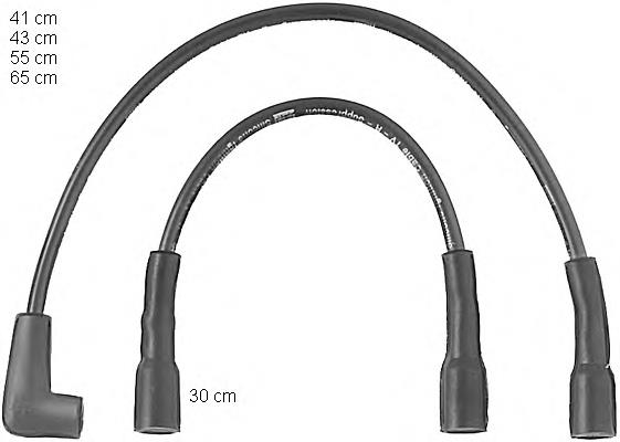 Compre 778 NGK Fios de alta voltagem, kit