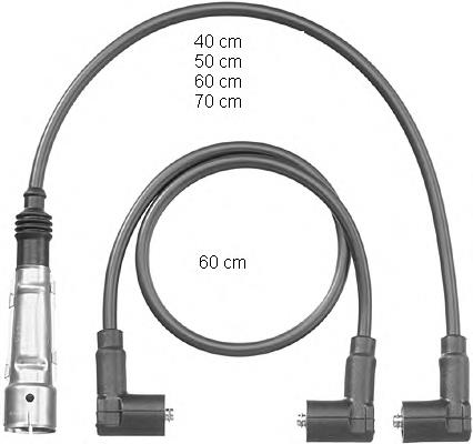 Fios de alta voltagem, kit NGK 947 preço, a partir de 49,89 USD