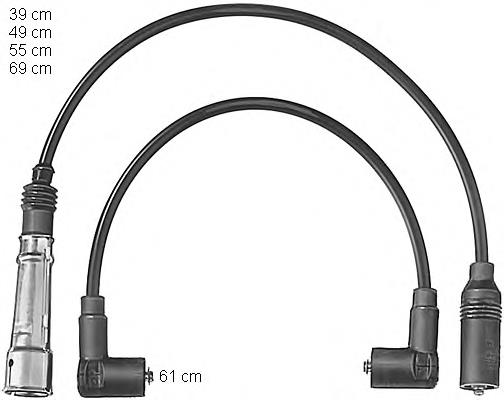 Compre ZEF561 Beru Fios de alta voltagem, kit