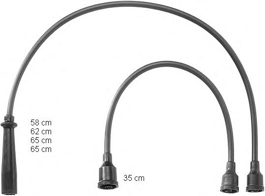 Compre 346535 VALEO Fios de alta voltagem, kit