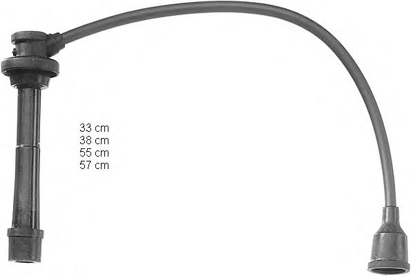 Compre 2714 NGK Fios de alta voltagem, kit