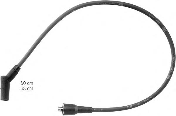 Fios de alta voltagem, kit 0660 NGK