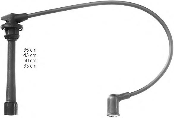 Fios de alta voltagem, kit Hyundai/Kia 2750123A00
