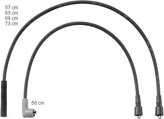 Compre 1063605 Ford Fios de alta voltagem, kit