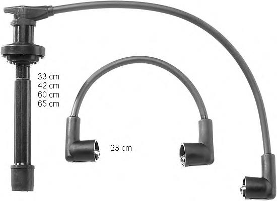 Compre 2245074Y25 Nissan/Infiniti Fios de alta voltagem, kit