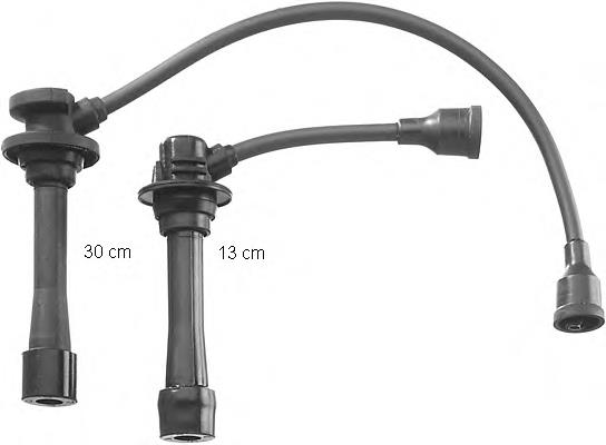 Fios de alta voltagem, kit 717 NGK