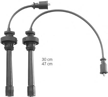 MD134754 Mitsubishi Fios de alta voltagem, kit