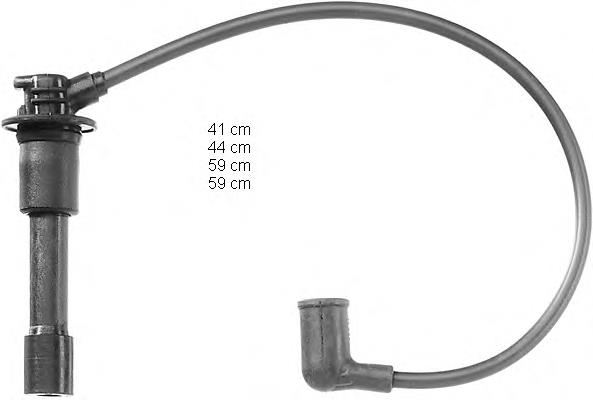 Fios de alta voltagem, kit NGK RCZX18 preço, a partir de 75,98 USD