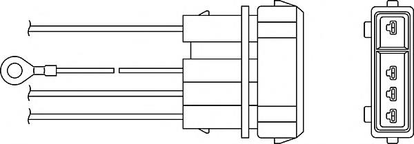 Sonda lambda, sensor de oxigênio FAE 77112