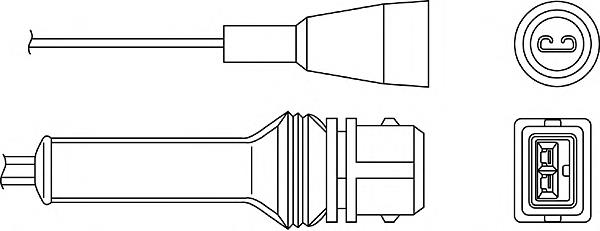 Sonda lambda, sensor de oxigênio VAG 034906265E preço, a partir de 71,51 USD