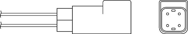 Sonda lambda, sensor de oxigênio NGK 0135 preço, a partir de 70,23 USD