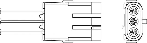 Compre 5709 NGK Sonda lambda, sensor de oxigênio