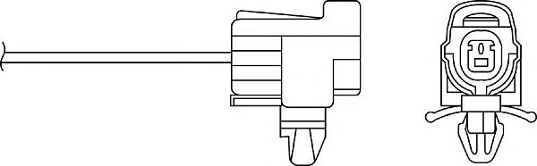 Sonda lambda, sensor de oxigênio BP4W18861B Mazda