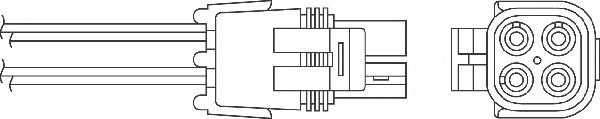 Sonda lambda, sensor de oxigênio NGK 282