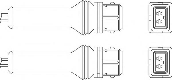 Sonda lambda, sensor de oxigênio até o catalisador Peugeot/Citroen 258003203 preço, a partir de 66,28 USD