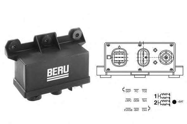 Relê das velas de incandescência Renault (RVI) 7700790579 preço, a partir de 40,86 USD